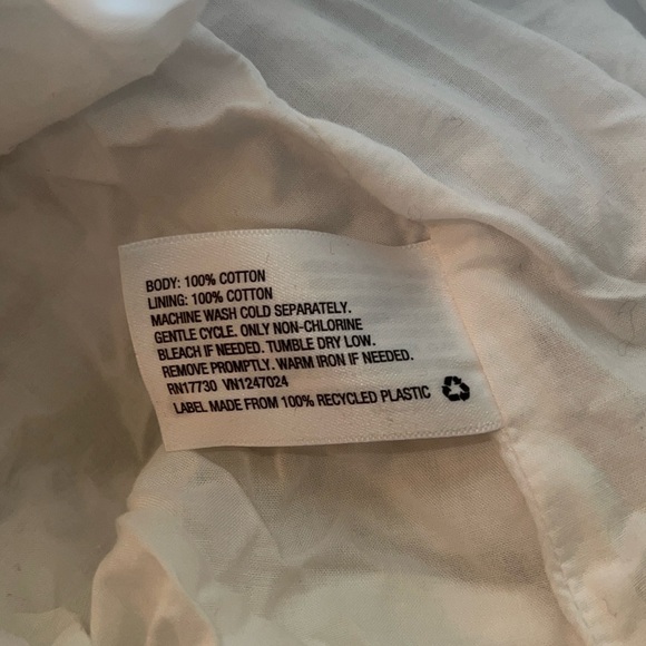 Vineyard Vines for Target Women’s White Seersucker Sleeveless Ruffle Sundress S - Picture 14 of 16